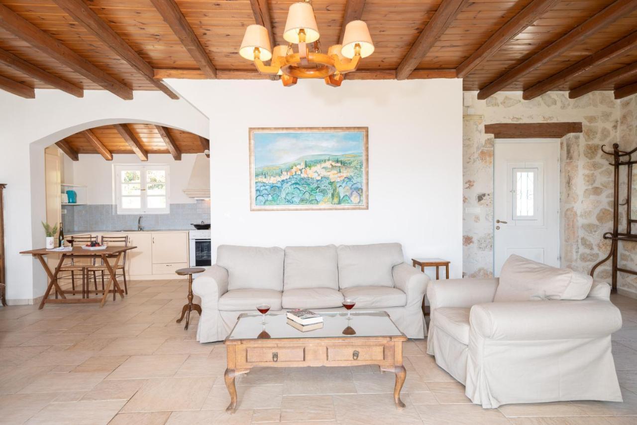 Villa Pelagos Tselendáta エクステリア 写真