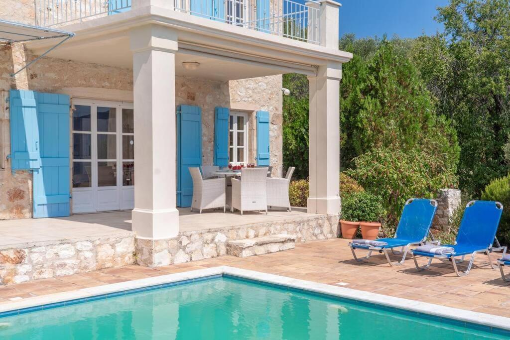 Villa Pelagos Tselendáta エクステリア 写真