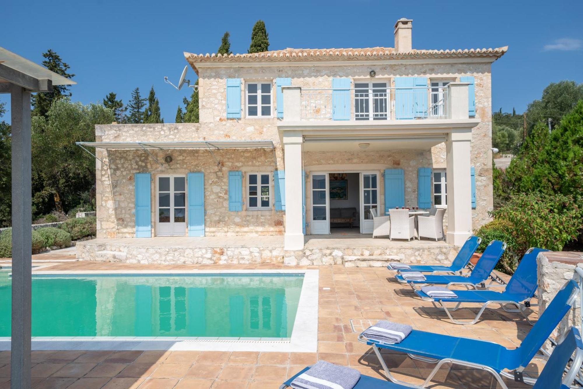 Villa Pelagos Tselendáta エクステリア 写真